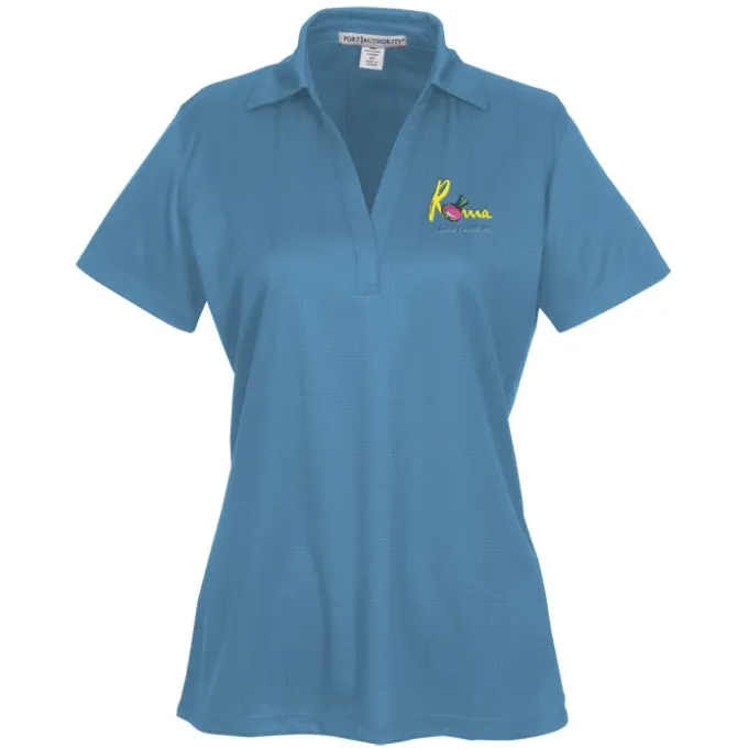 Performance Fine Jacquard Polo - Ladies'