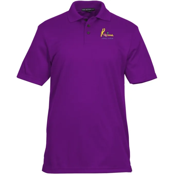 Performance Fine Jacquard Polo - Men's