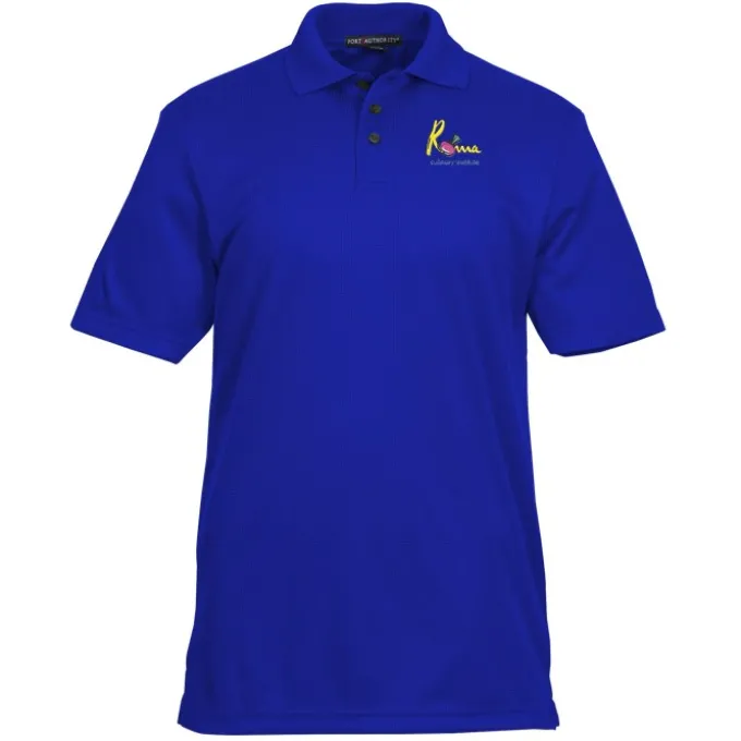 Performance Fine Jacquard Polo - Men's