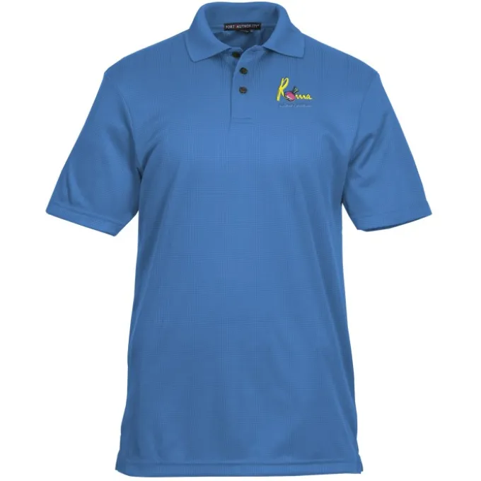 Performance Fine Jacquard Polo - Men's