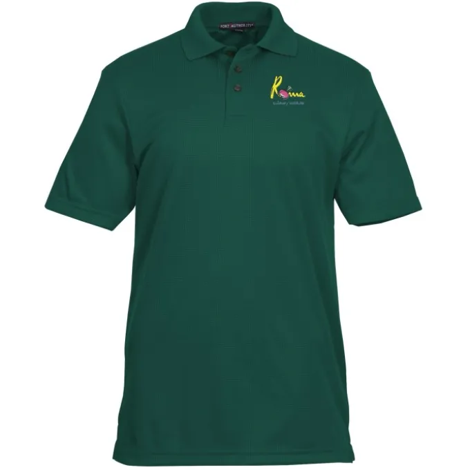 Performance Fine Jacquard Polo - Men's
