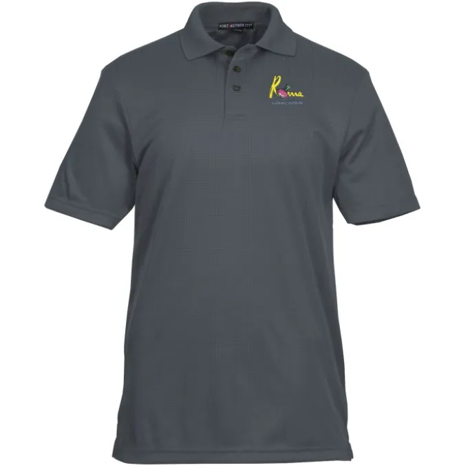 Performance Fine Jacquard Polo - Men's
