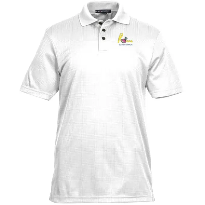 Performance Fine Jacquard Polo - Men's