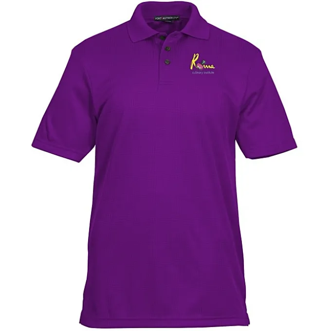 Performance Fine Jacquard Polo - Men's - 24 hr