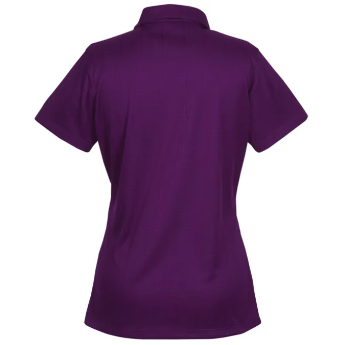 Performance Fine Jacquard Polo - Ladies' - 24 hr
