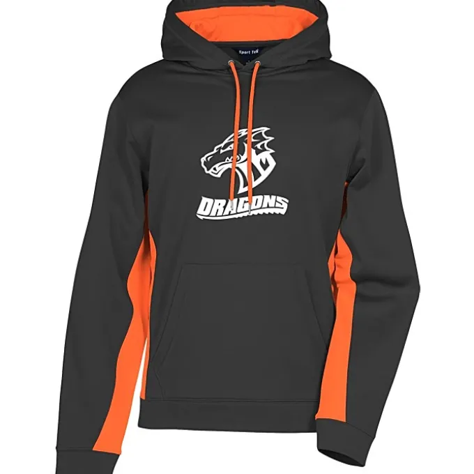 Performance Fleece Colorblock Hoodie - Men's - Screen