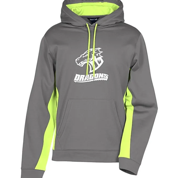 Performance Fleece Colorblock Hoodie - Men's - Screen