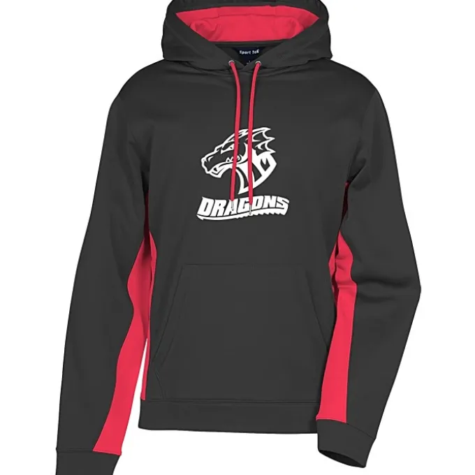 Performance Fleece Colorblock Hoodie - Men's - Screen