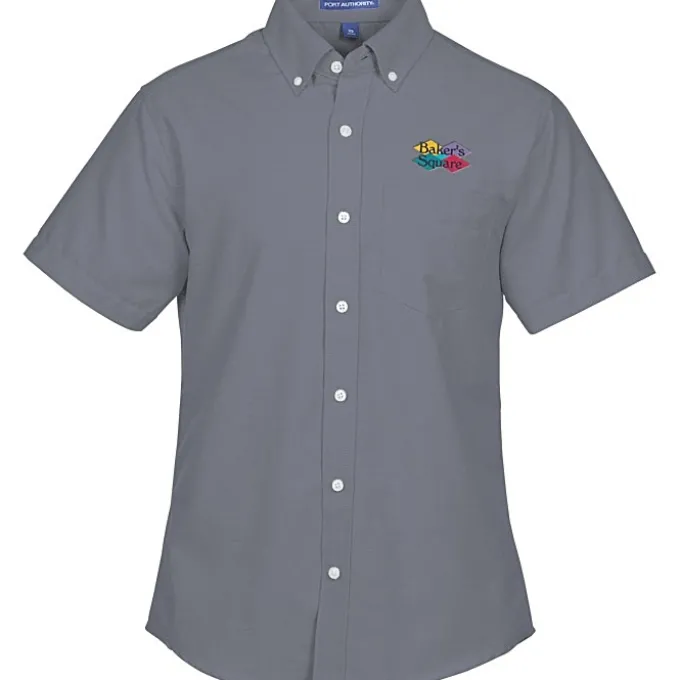 Performance Oxford Short Sleeve Shirt - Men's
