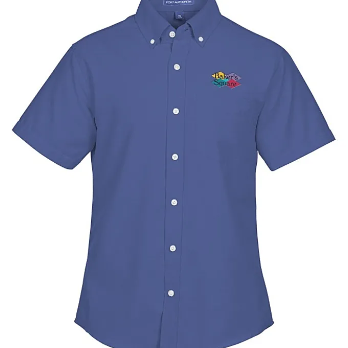 Performance Oxford Short Sleeve Shirt - Men's