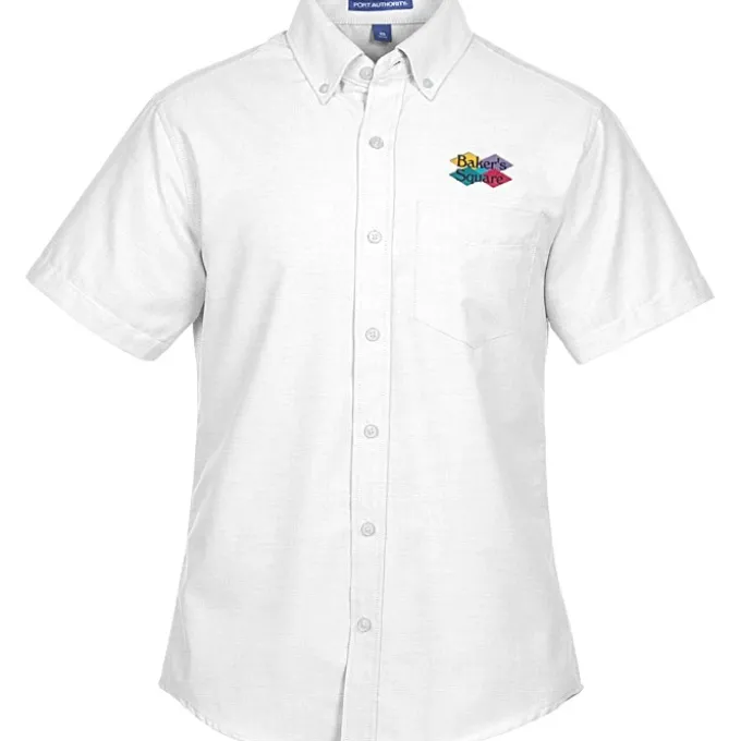 Performance Oxford Short Sleeve Shirt - Men's