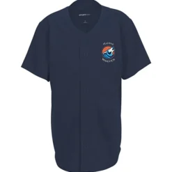 Performance Tough Mesh Full Button Jersey - Youth - Embroidered