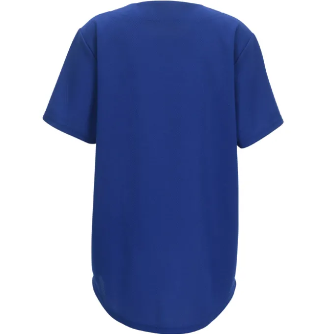 Performance Tough Mesh Full Button Jersey - Youth - Screen