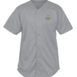 Performance Tough Mesh Full Button Jersey - Embroidered