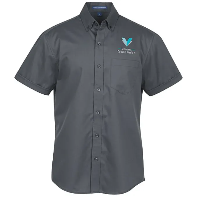 Performance Twill Short Sleeve Shirt - Men's