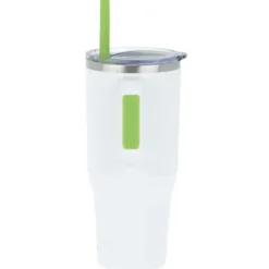 Perka Portofino Vacuum Mug with Straw - 36 oz