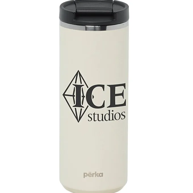 Perka Trent Vacuum Tumbler with Hot & Cold Lids - 18 oz