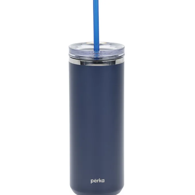 Perka Trent Vacuum Tumbler with Hot & Cold Lids - 18 oz