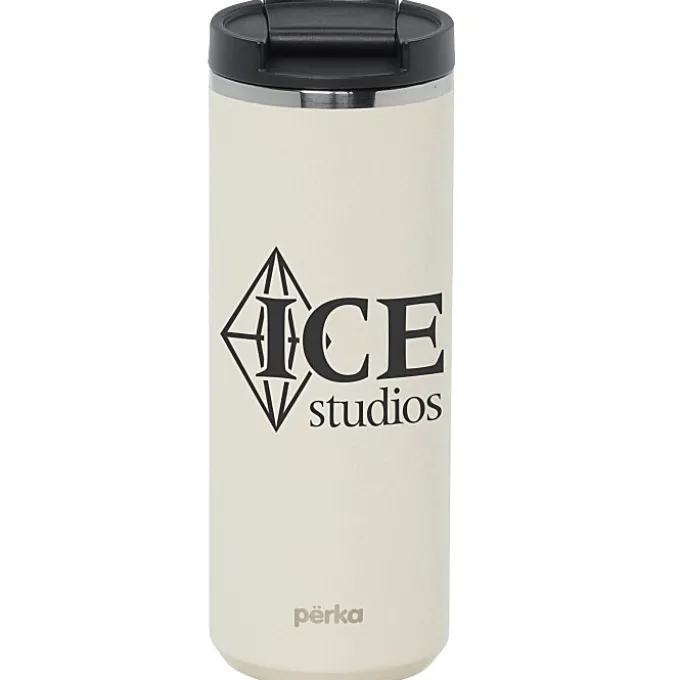 Perka Trent Vacuum Tumbler with Hot & Cold Lids - 18 oz