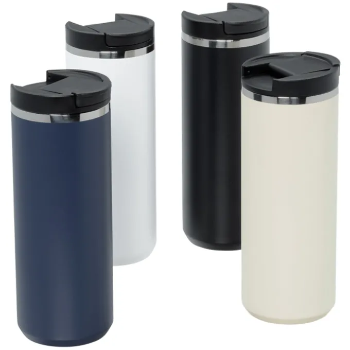 Perka Trent Vacuum Tumbler with Hot & Cold Lids - 18 oz