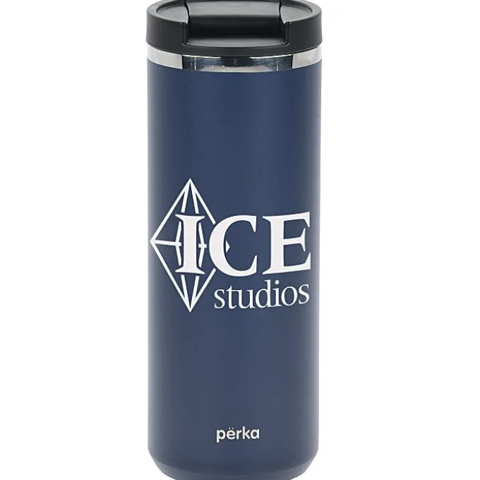 Perka Trent Vacuum Tumbler with Hot & Cold Lids - 18 oz