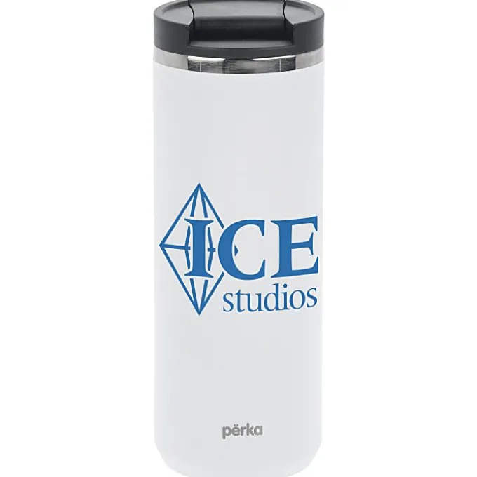 Perka Trent Vacuum Tumbler with Hot & Cold Lids - 18 oz