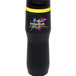 Persona Caturra Vacuum Tumbler - 16 oz - Black - Full Color