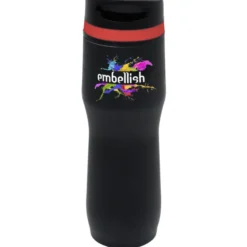 Persona Caturra Vacuum Tumbler - 16 oz - Black - Full Color