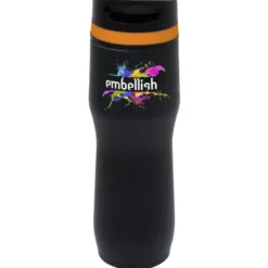 Persona Caturra Vacuum Tumbler - 16 oz - Black - Full Color