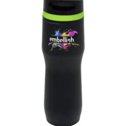 Persona Caturra Vacuum Tumbler - 16 oz - Black - Full Color