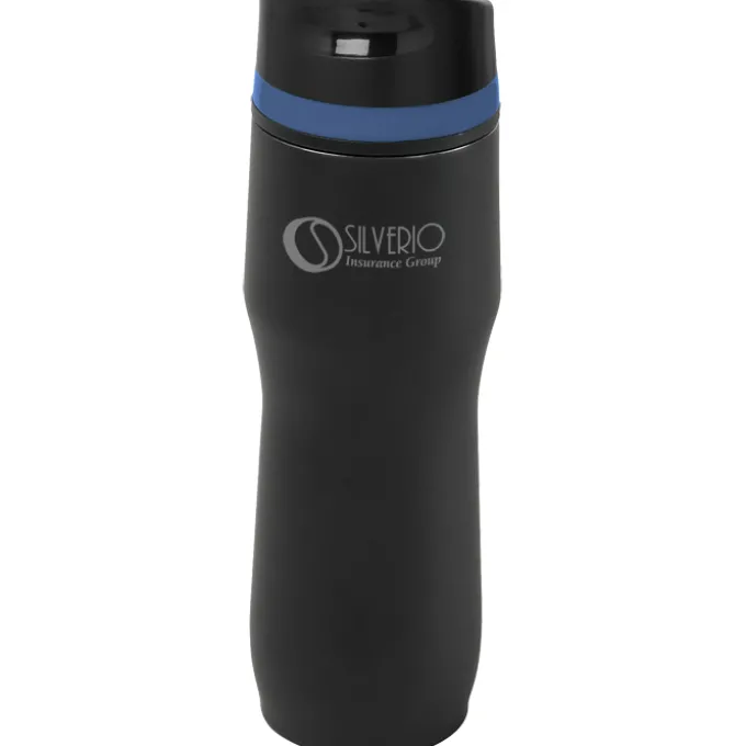 Persona Caturra Vacuum Tumbler - 16 oz - Black - Laser Engraved