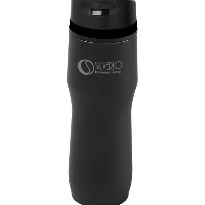 Persona Caturra Vacuum Tumbler - 16 oz - Black - Laser Engraved