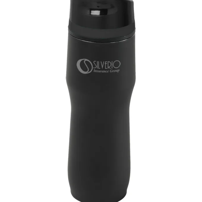 Persona Caturra Vacuum Tumbler - 16 oz - Black - Laser Engraved