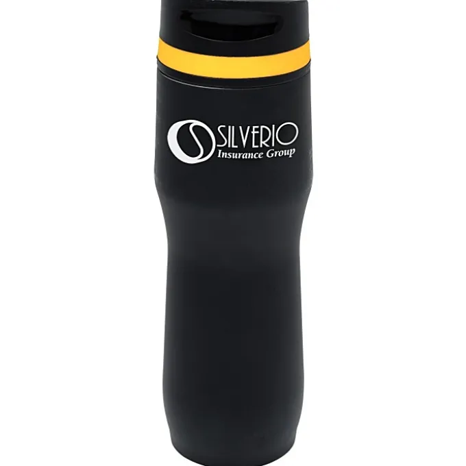 Persona Caturra Vacuum Tumbler - 16 oz - Black - 24 hr