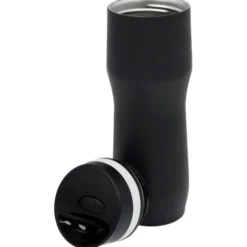 Persona Caturra Vacuum Tumbler - 16 oz - Black - Full Color - 24 hr