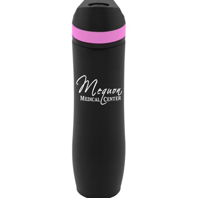 Persona Wave Vacuum Sport Bottle - 20 oz - Black