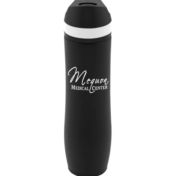 Persona Wave Vacuum Sport Bottle - 20 oz - Black