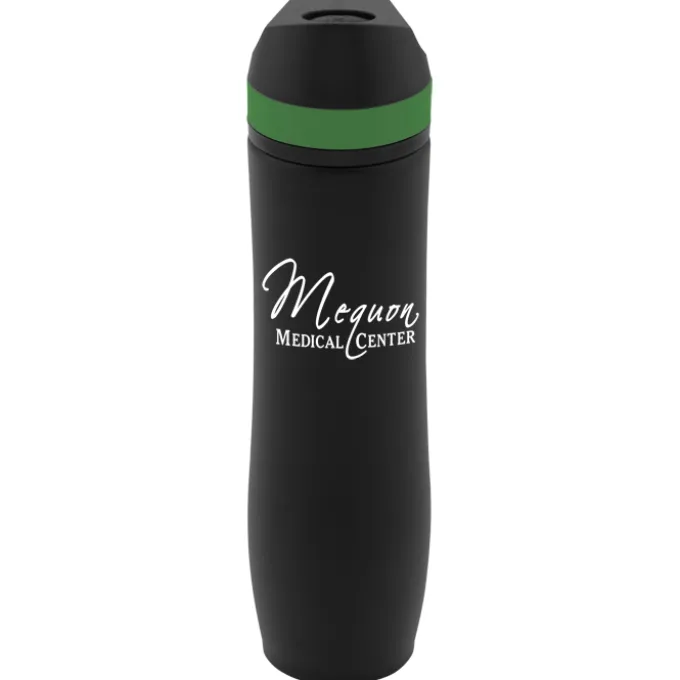 Persona Wave Vacuum Sport Bottle - 20 oz - Black