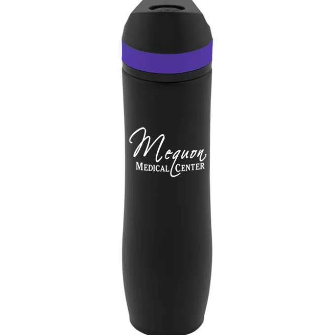 Persona Wave Vacuum Sport Bottle - 20 oz - Black