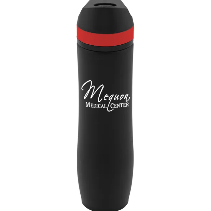 Persona Wave Vacuum Sport Bottle - 20 oz - Black