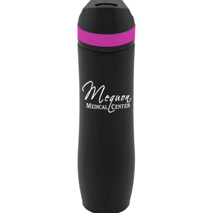 Persona Wave Vacuum Sport Bottle - 20 oz - Black
