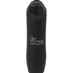 Persona Wave Vacuum Sport Bottle - 20 oz - Black - Laser Engraved