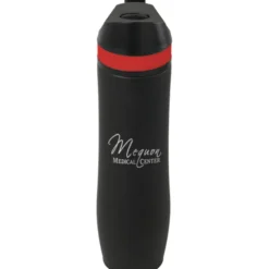 Persona Wave Vacuum Sport Bottle - 20 oz - Black - Laser Engraved
