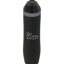 Persona Wave Vacuum Sport Bottle - 20 oz - Black - Laser Engraved
