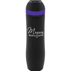 Persona Wave Vacuum Sport Bottle - 20 oz. - Black - 24 hr