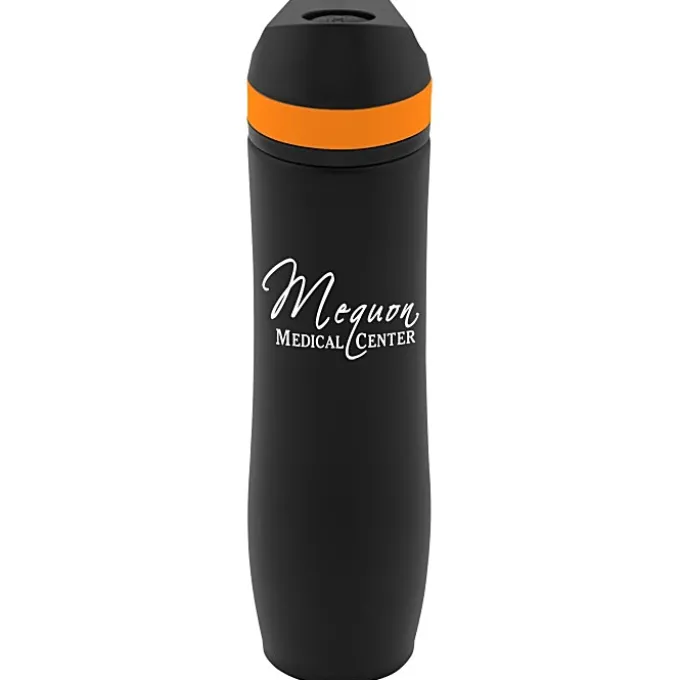 Persona Wave Vacuum Sport Bottle - 20 oz. - Black - 24 hr