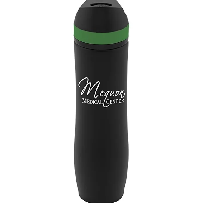 Persona Wave Vacuum Sport Bottle - 20 oz. - Black - 24 hr