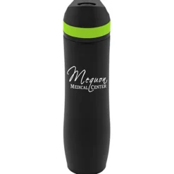 Persona Wave Vacuum Sport Bottle - 20 oz. - Black - 24 hr