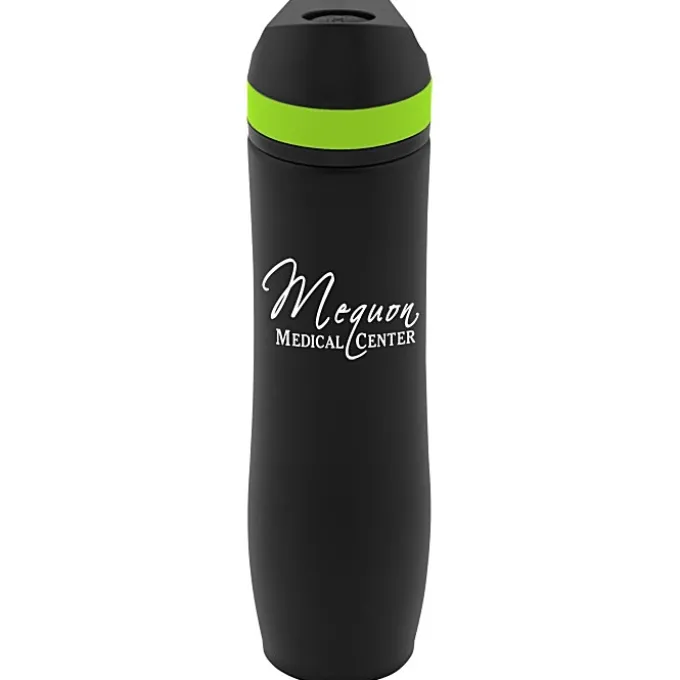 Persona Wave Vacuum Sport Bottle - 20 oz. - Black - 24 hr