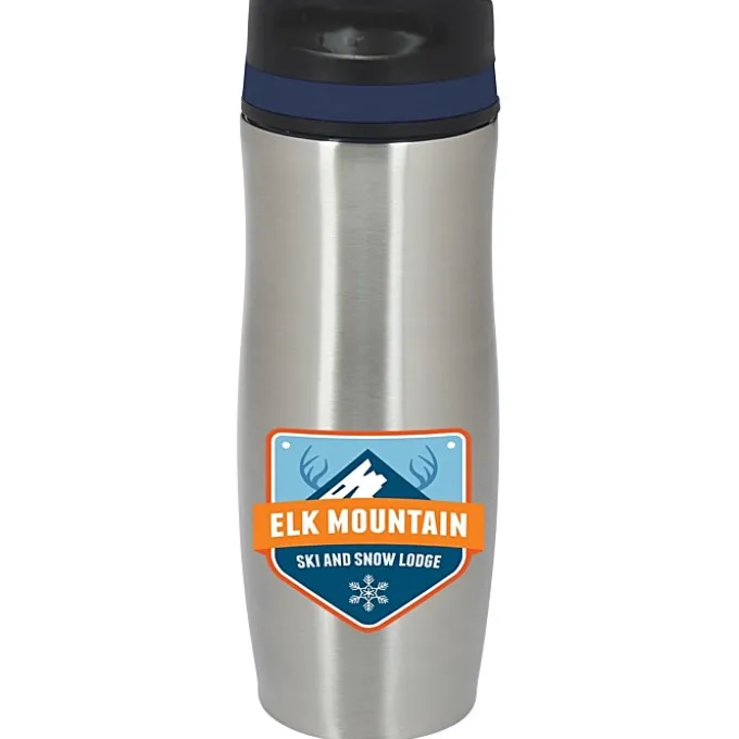 Persona Wave Vacuum Tumbler - 14 oz - Full Color